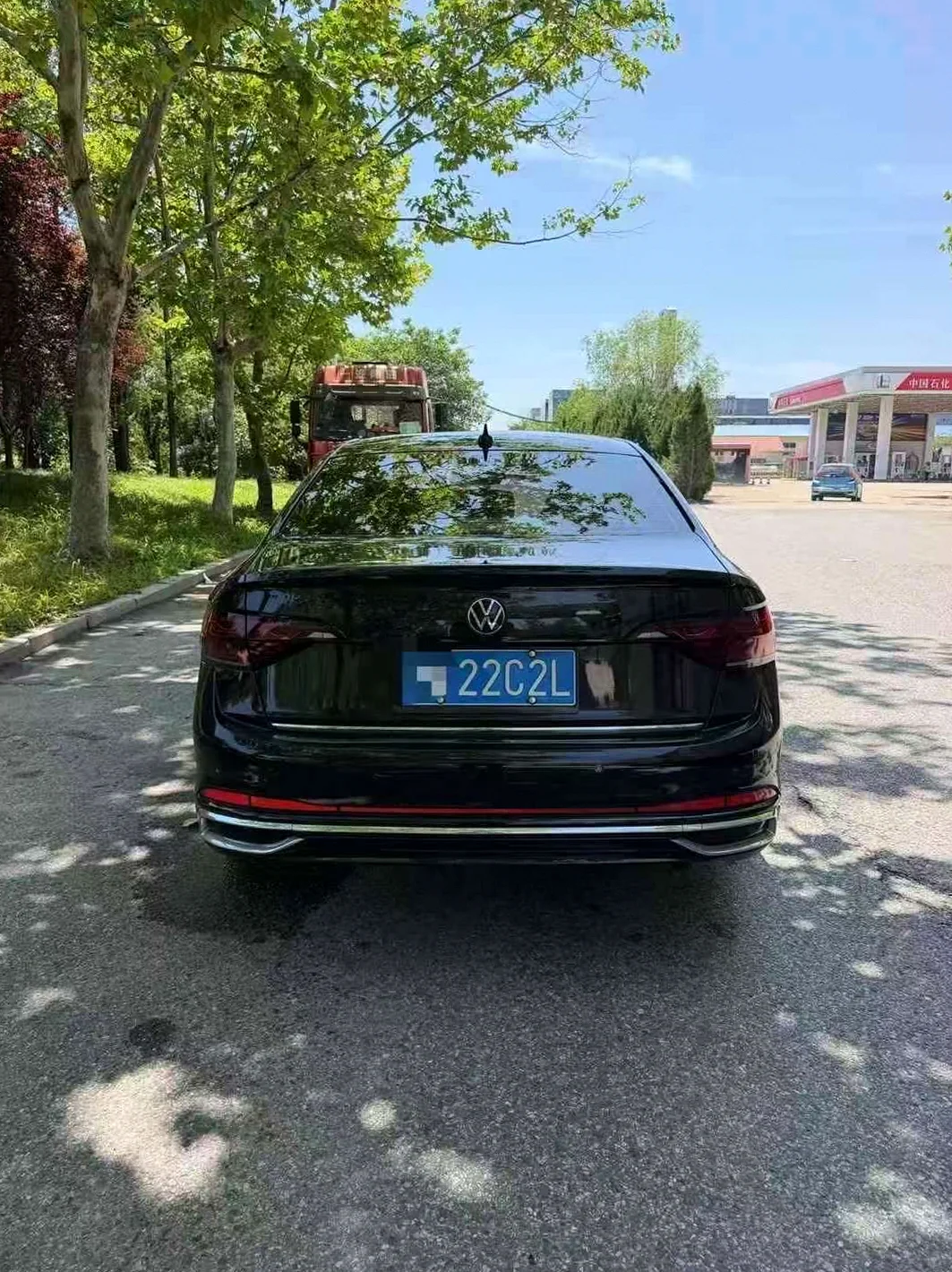 大众速腾 后面外观二