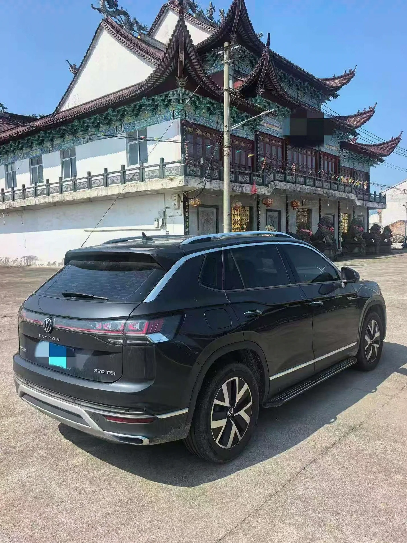 大众探岳 内饰后排
