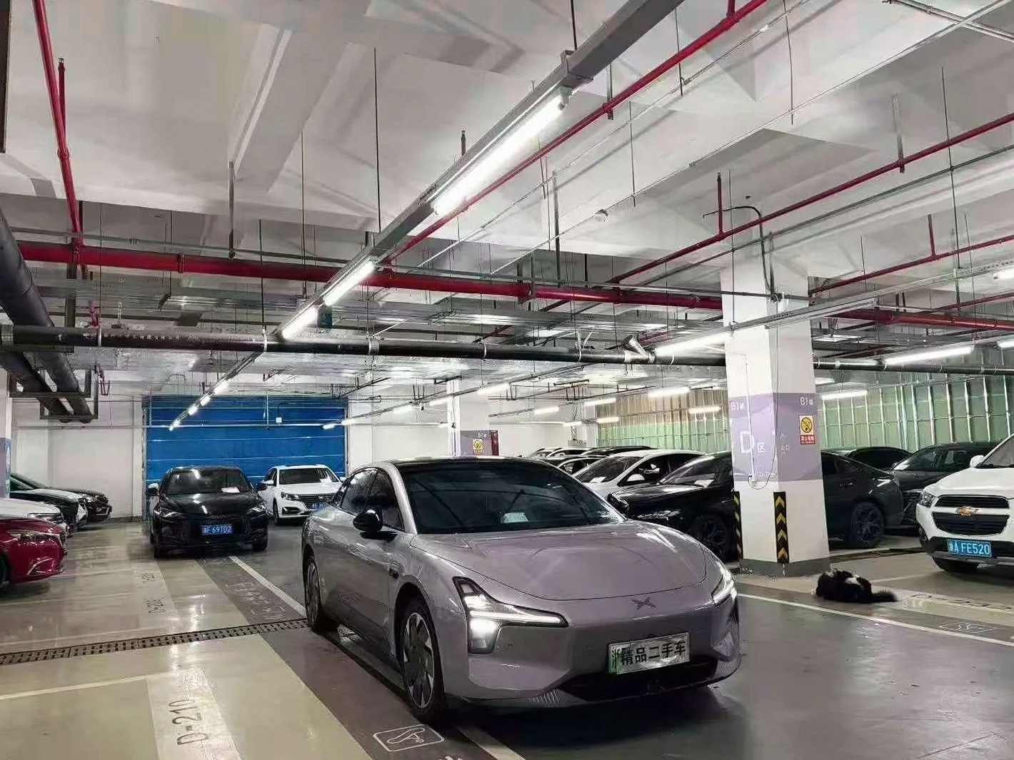 小鹏汽车m03 后面外观三