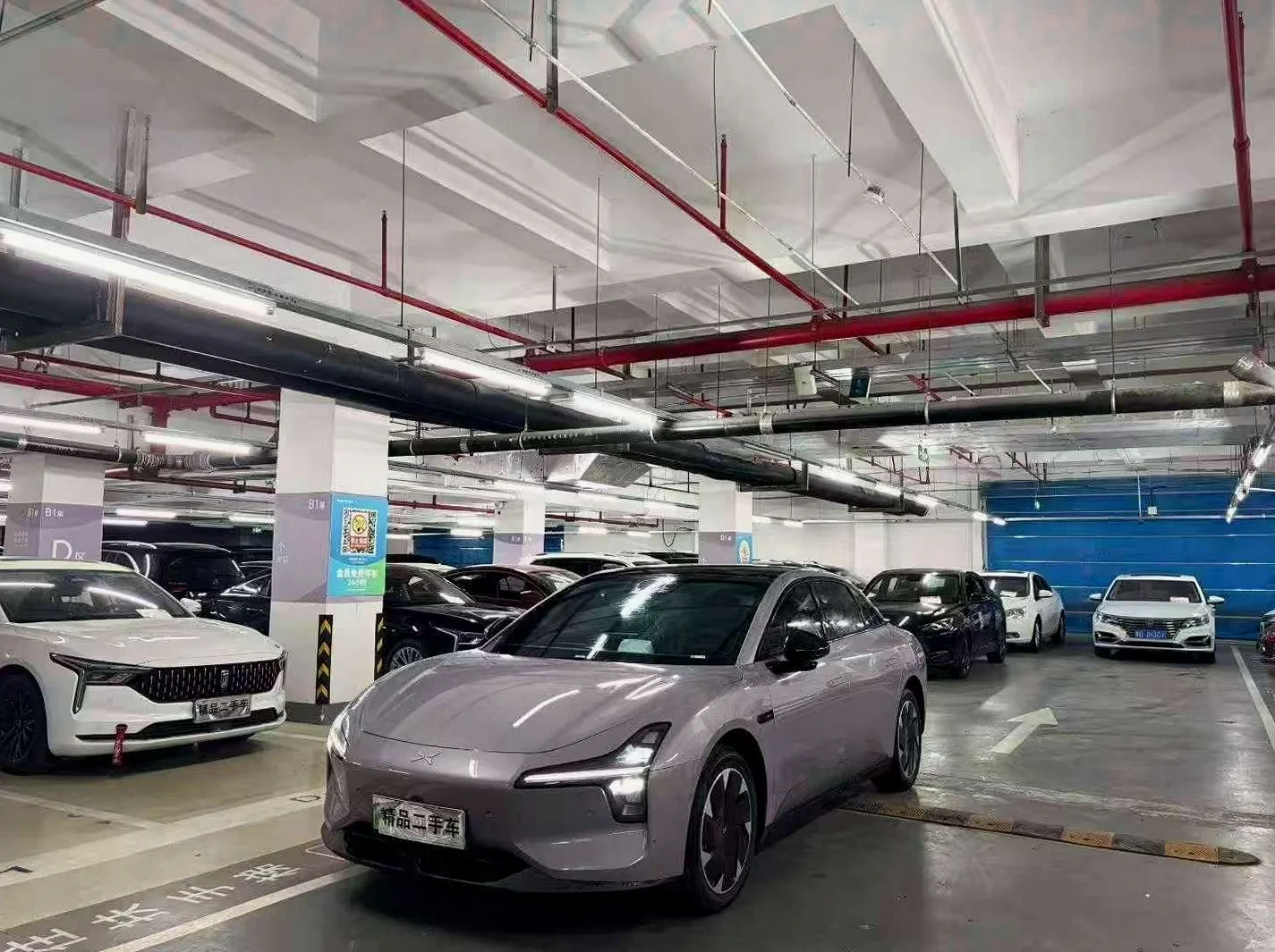 小鹏汽车m03 后面外观二