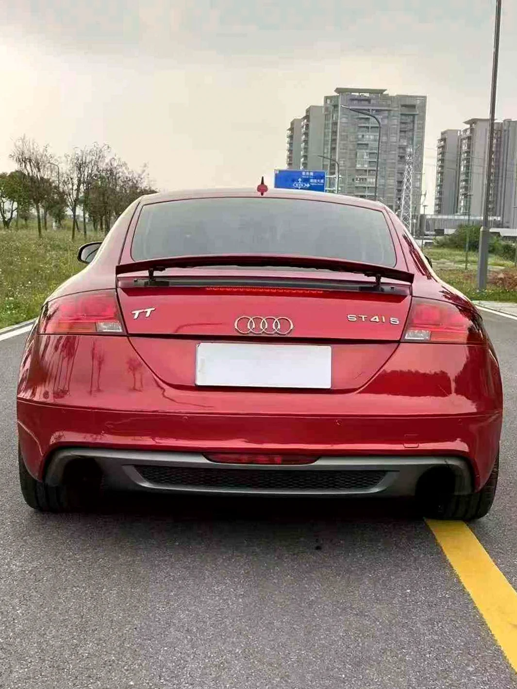 奥迪TT 内饰后排