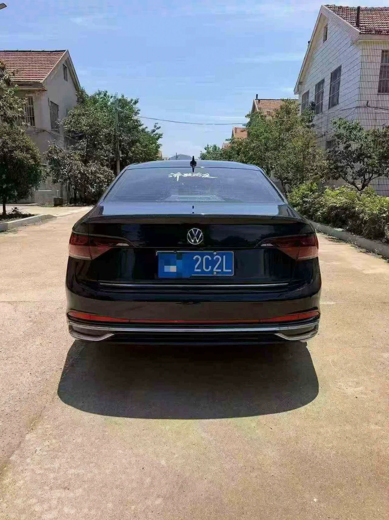 大众速腾 后面外观一
