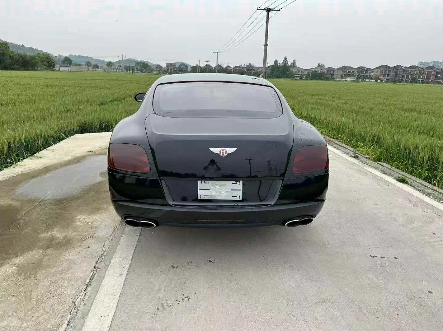 宾利欧陆 内饰后排