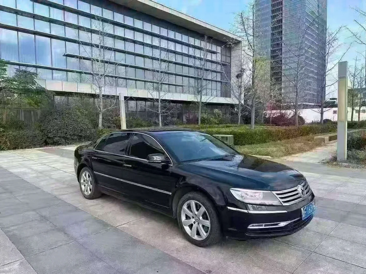 大众辉腾 正面外观二