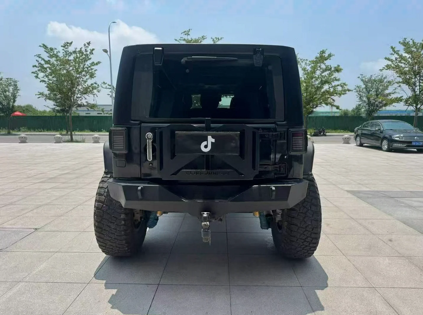 Jeep牧马人 内饰后排
