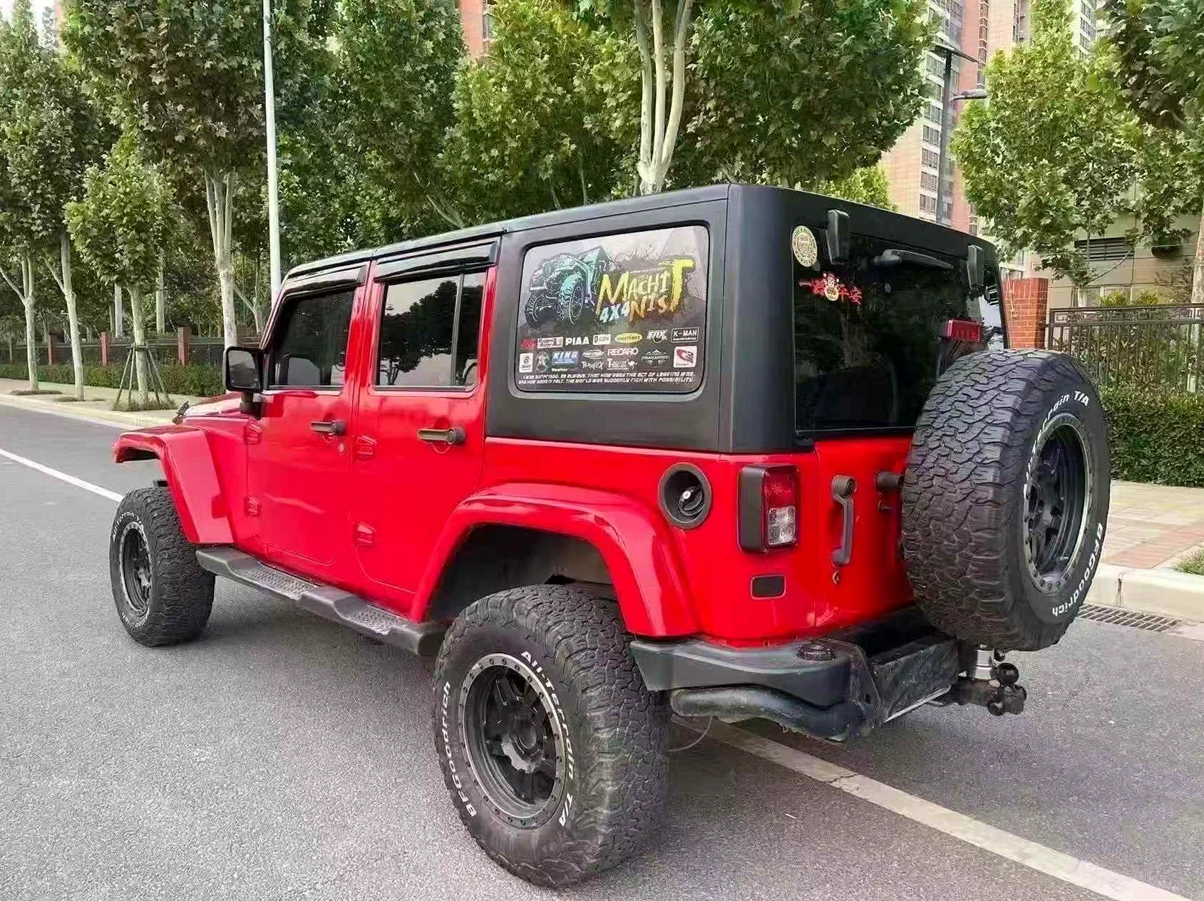 Jeep牧马人 后面外观三