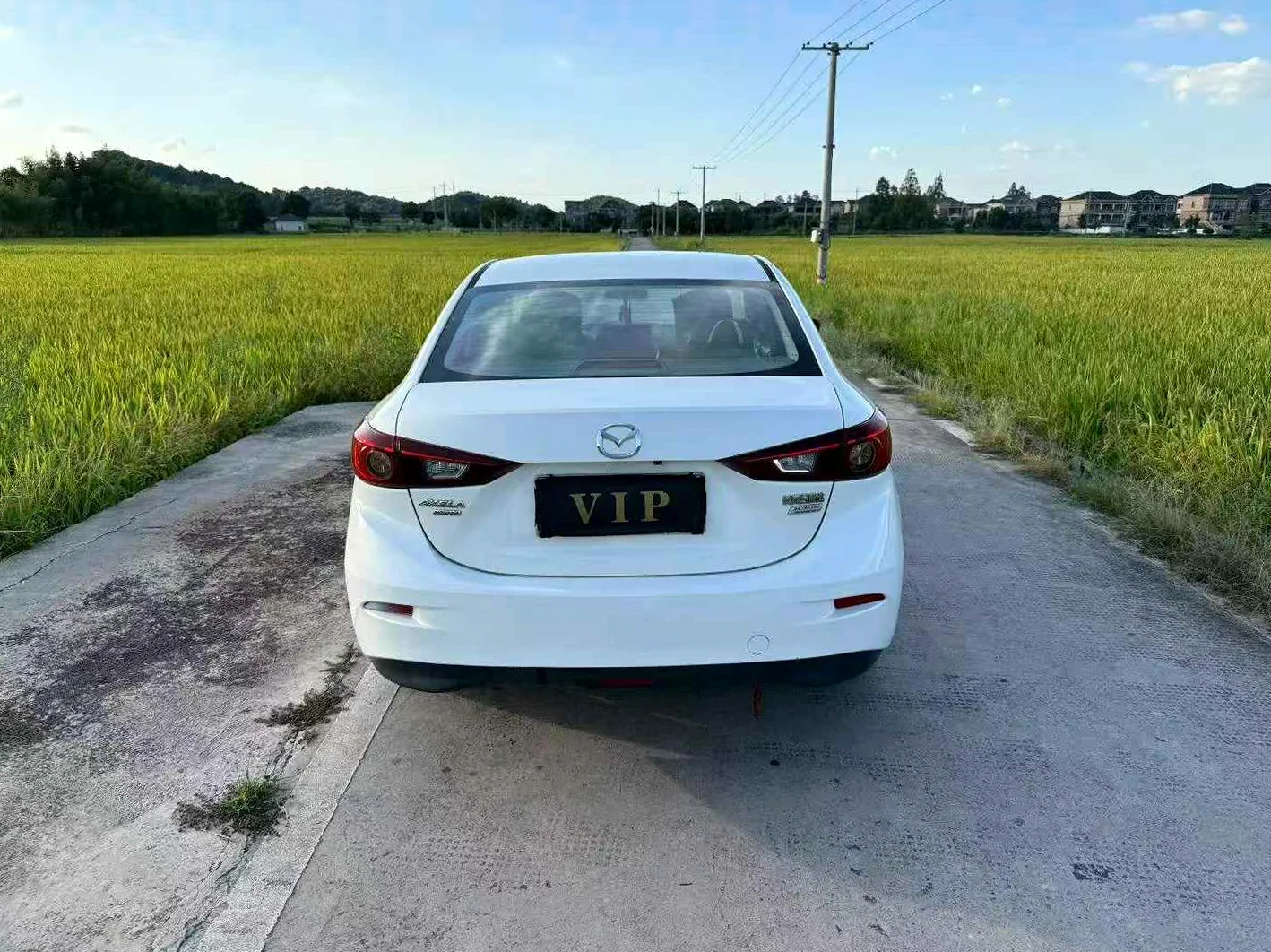 马自达昂克赛拉 内饰后排