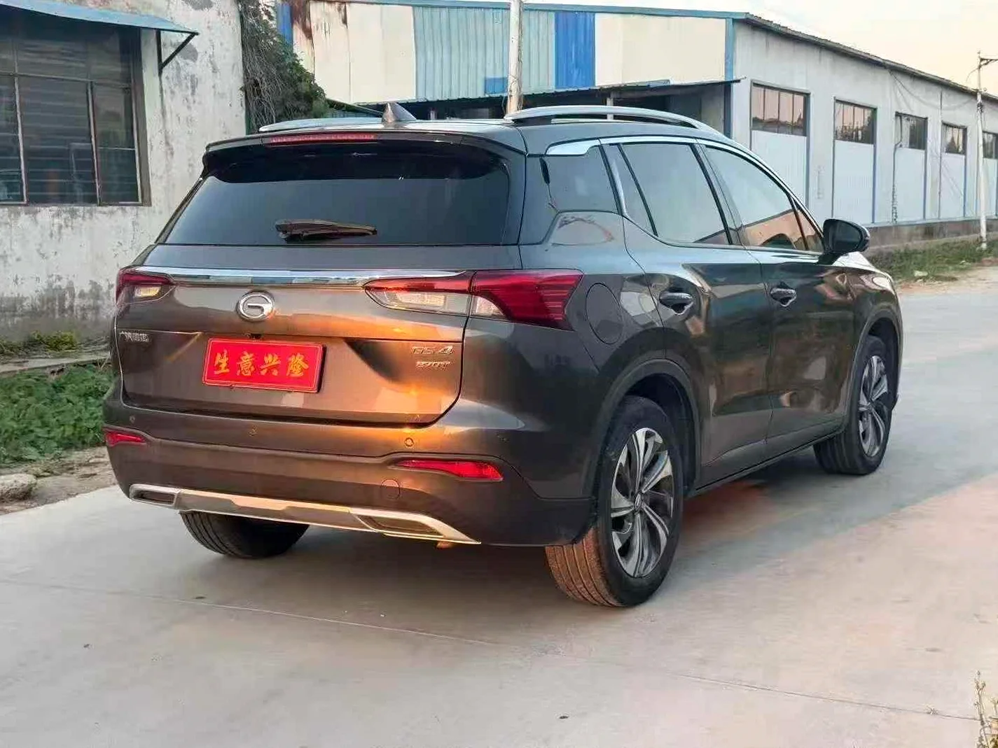 传祺GS4 后面外观一