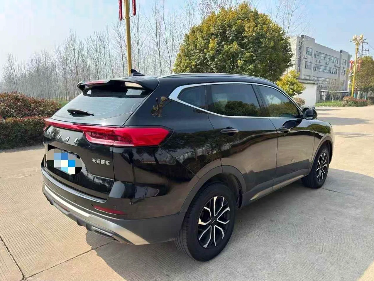 哈弗H6 后面外观一