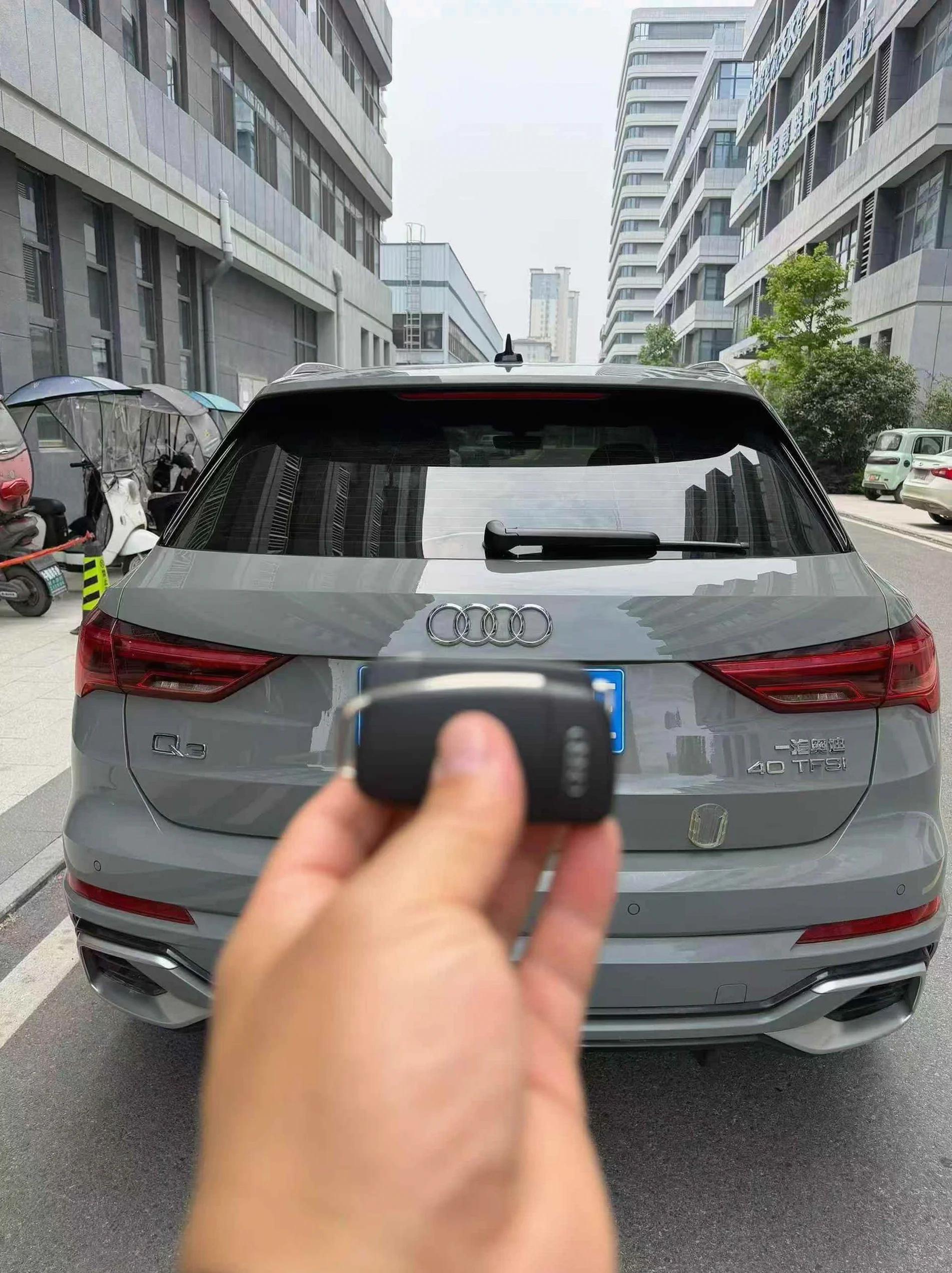 奥迪Q3 正面外观二
