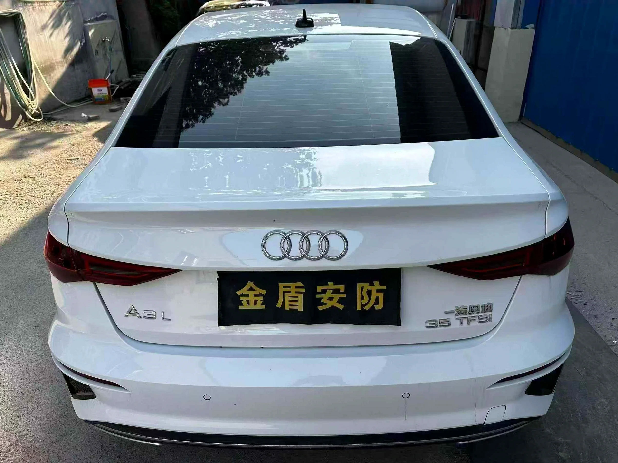 奥迪A3 内饰后排