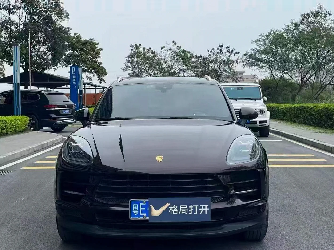 保时捷Macan 正面外观二