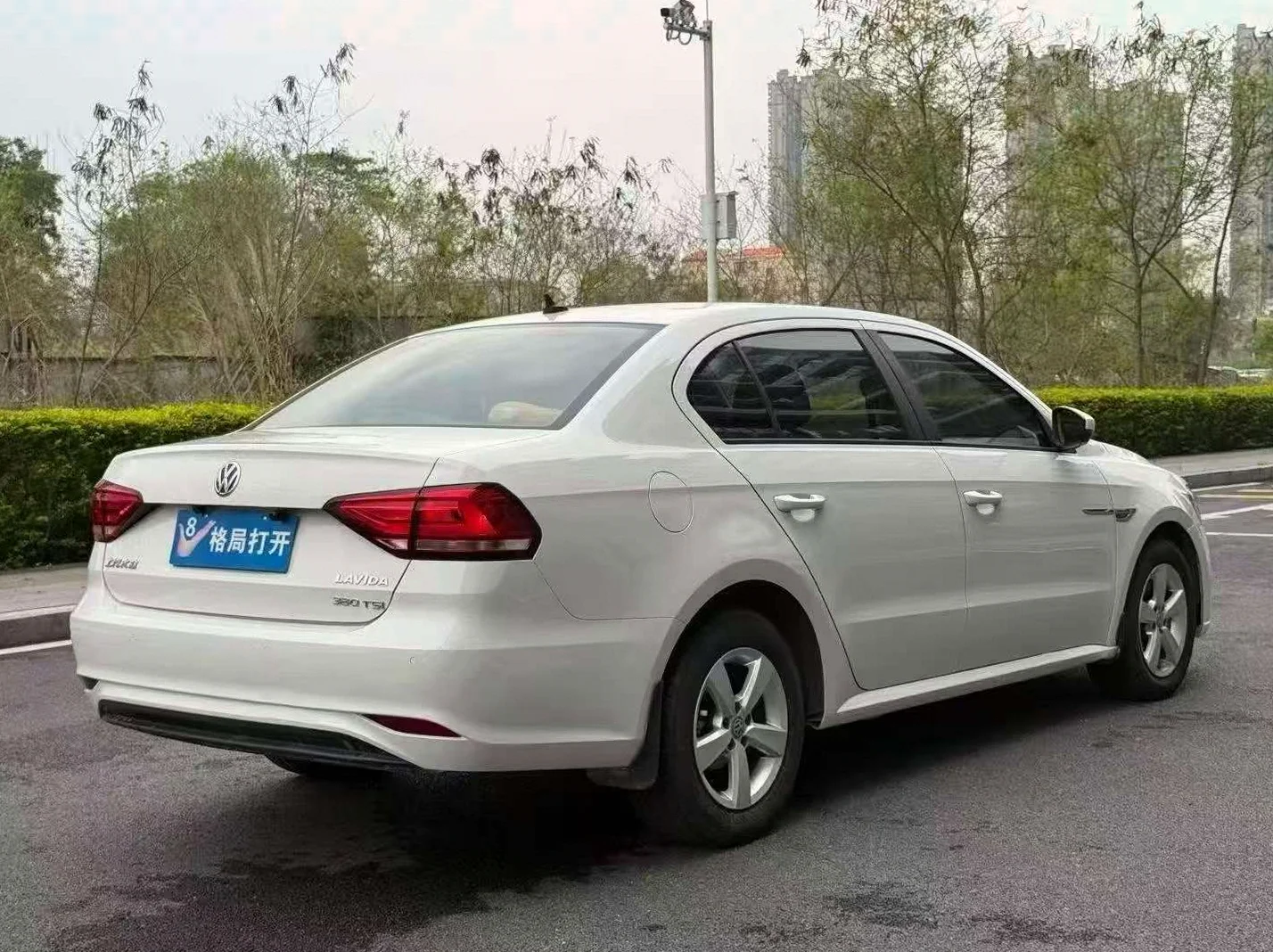 大众朗逸 后面外观二