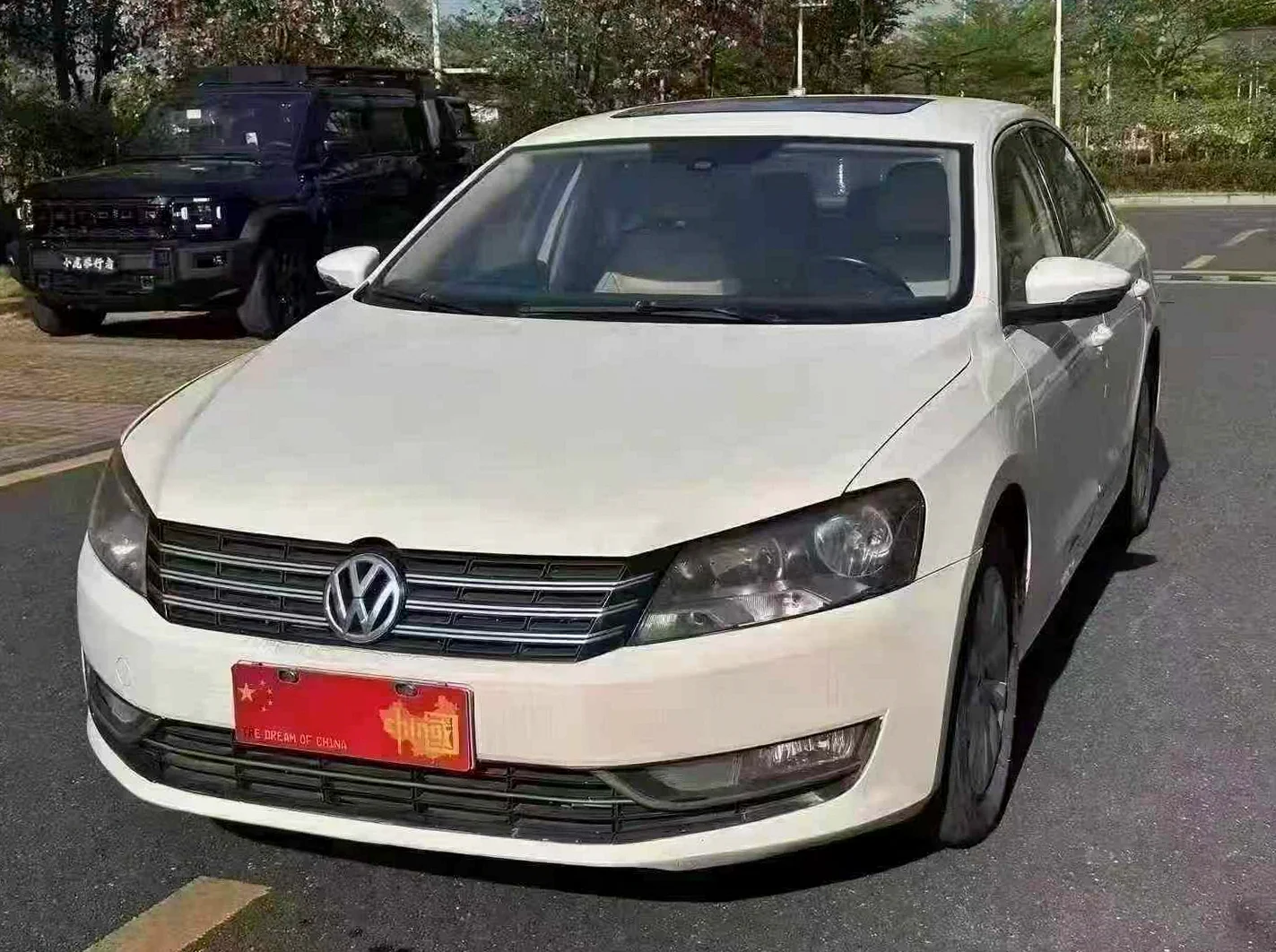 大众帕萨特 正面外观三