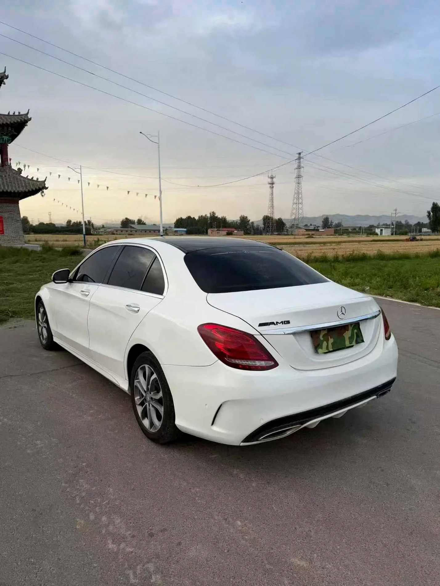 奔驰C 驾驶室