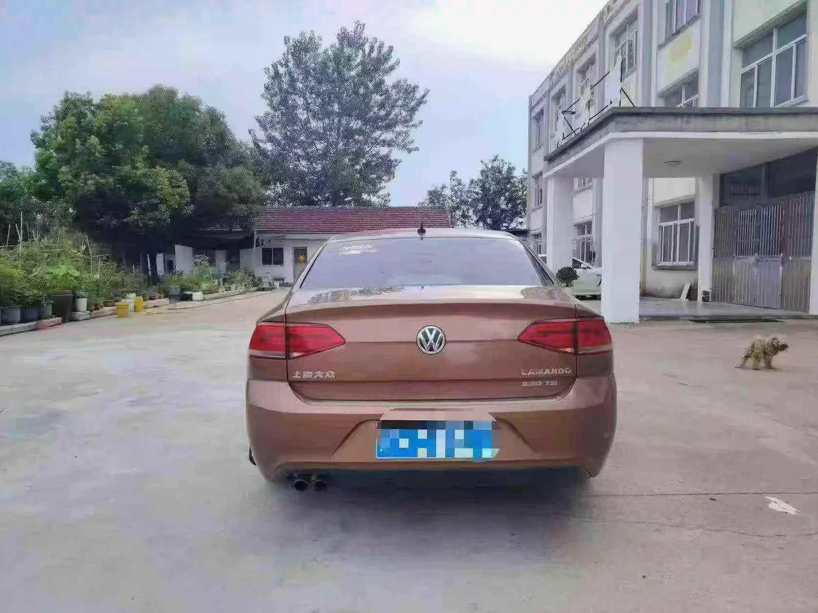 大众凌渡 正面外观二