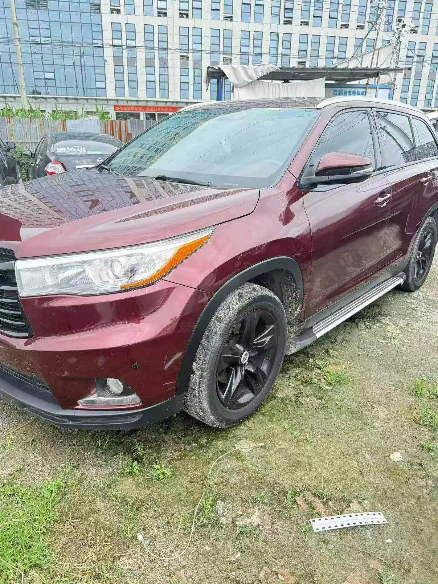 丰田汉兰达 正面外观二