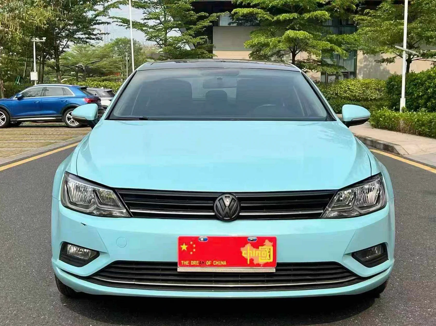 大众凌渡 正面外观二