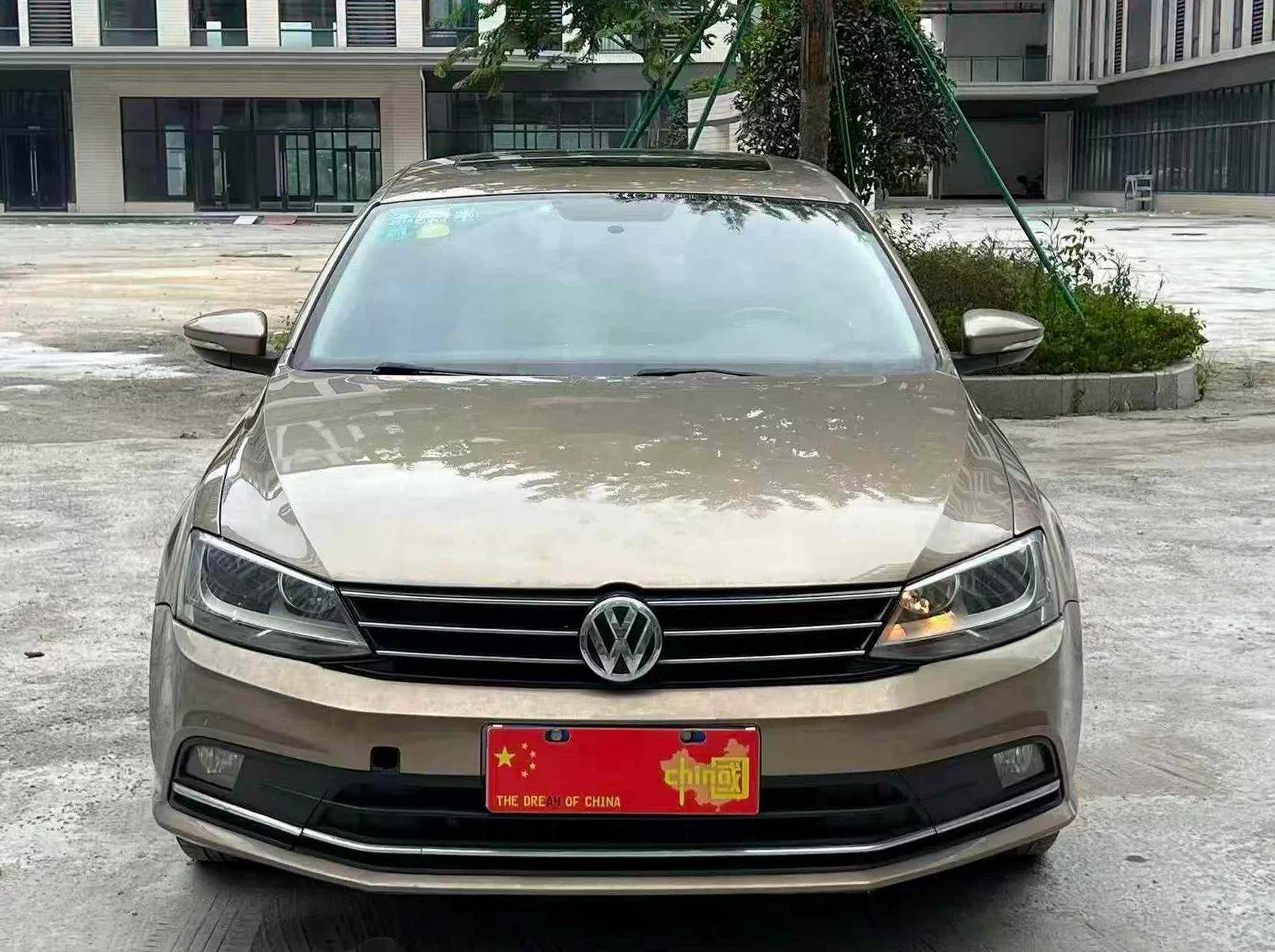 大众速腾 正面外观二