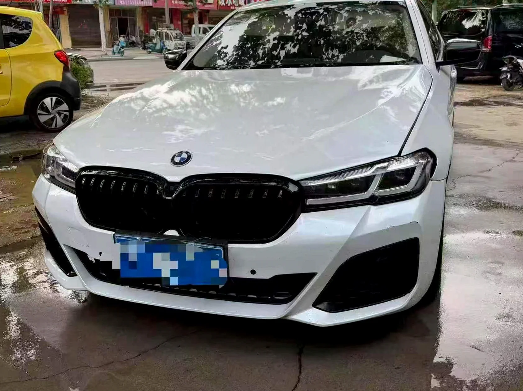 18款宝马528Li 升级22款外观