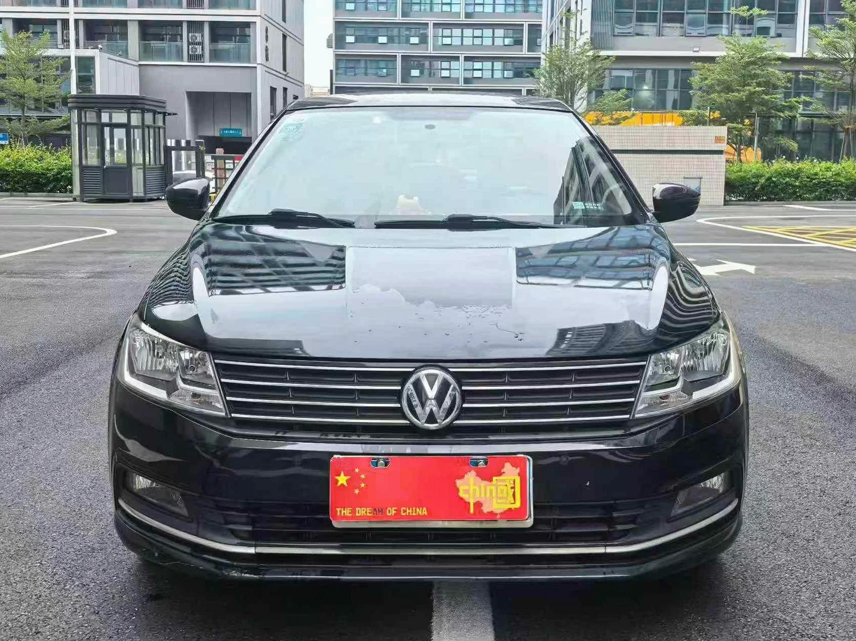 大众朗逸 正面外观二
