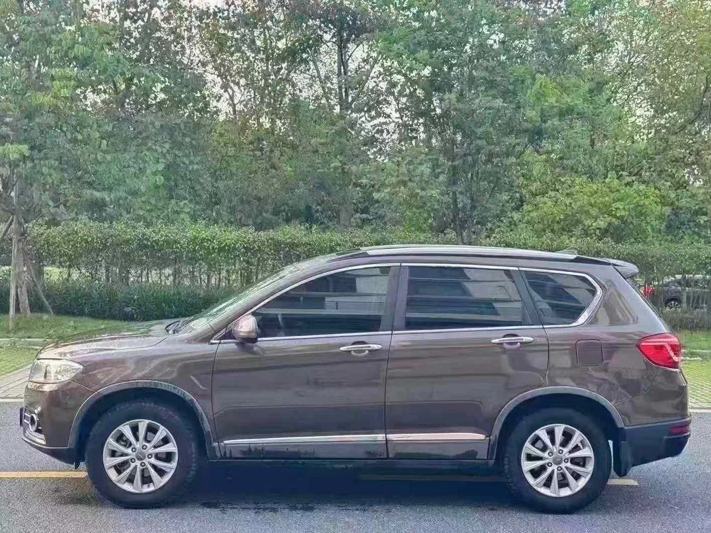 哈弗H6 后面外观一