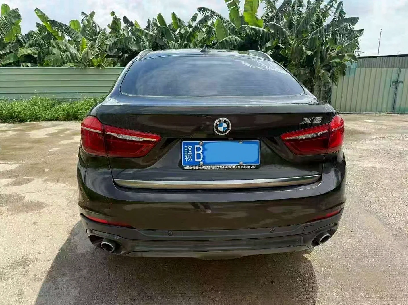 宝马X6 后面外观二