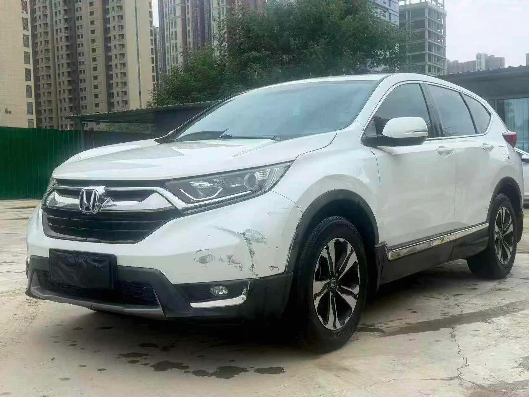 本田CRV 正面外观二
