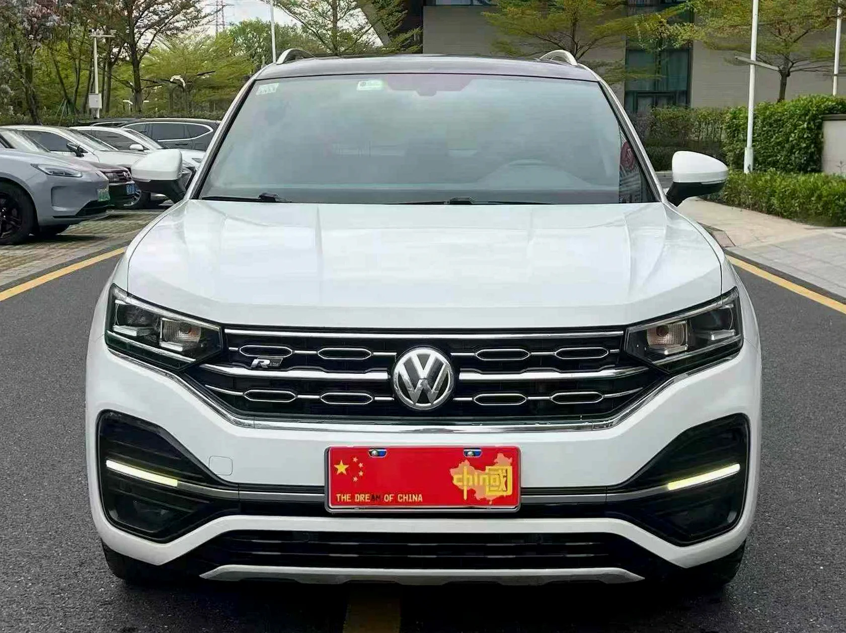 大众探岳 正面外观二