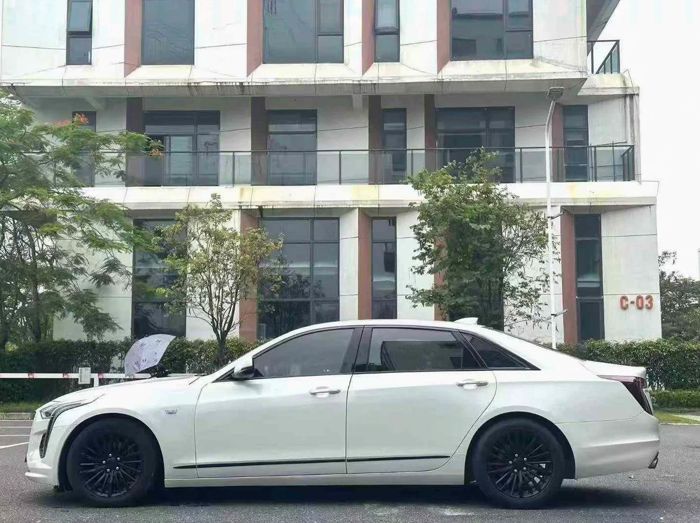 凯迪拉克CT6 后面外观一