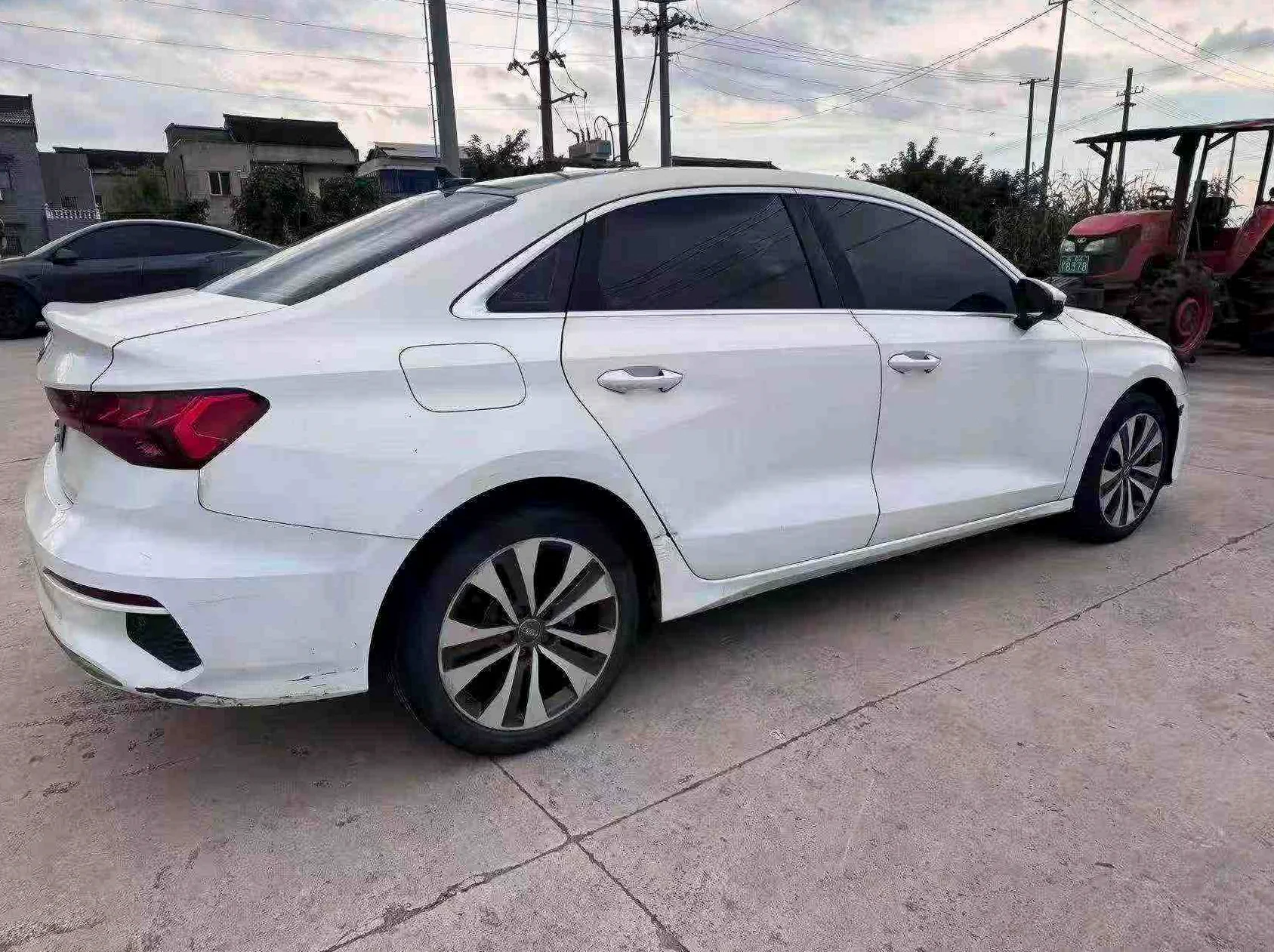 奥迪A3 后面外观三