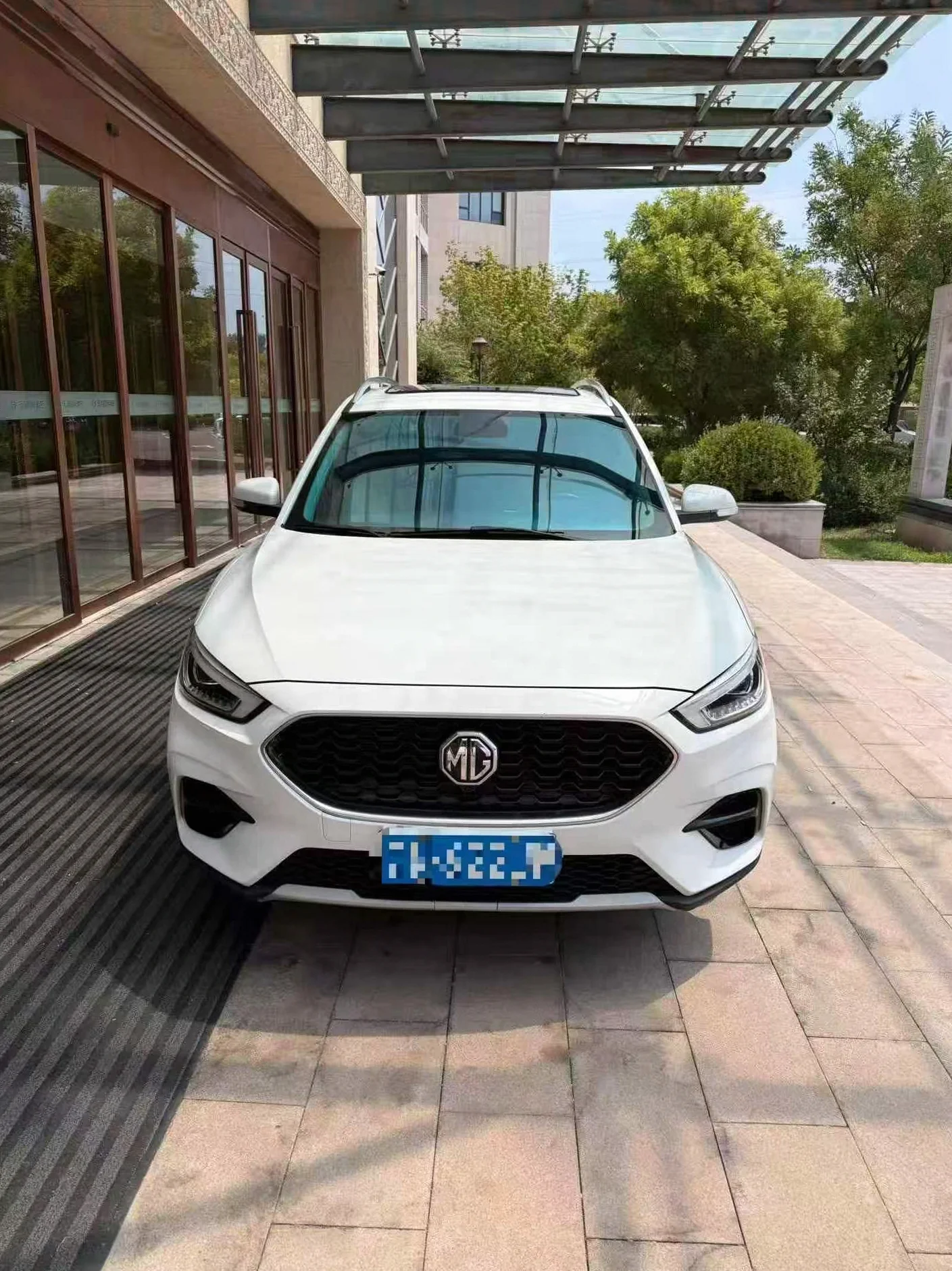 名爵ZS 正面外观二