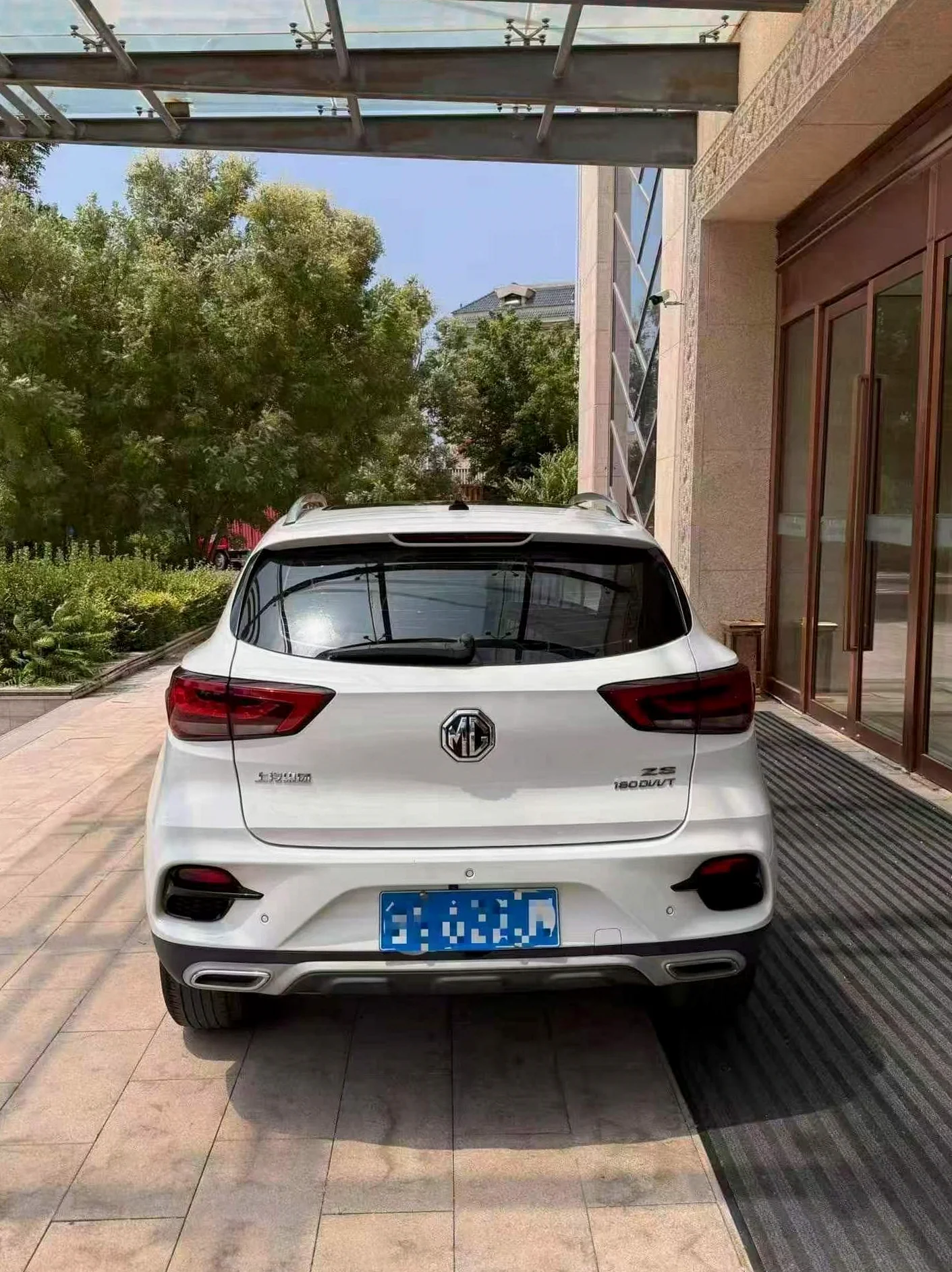 名爵ZS 后面外观二