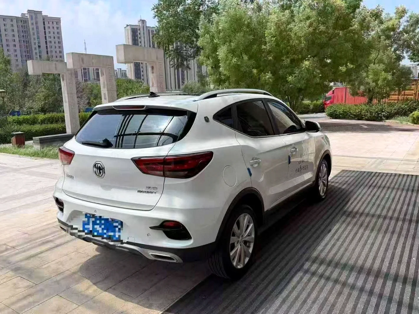 名爵ZS 后面外观一