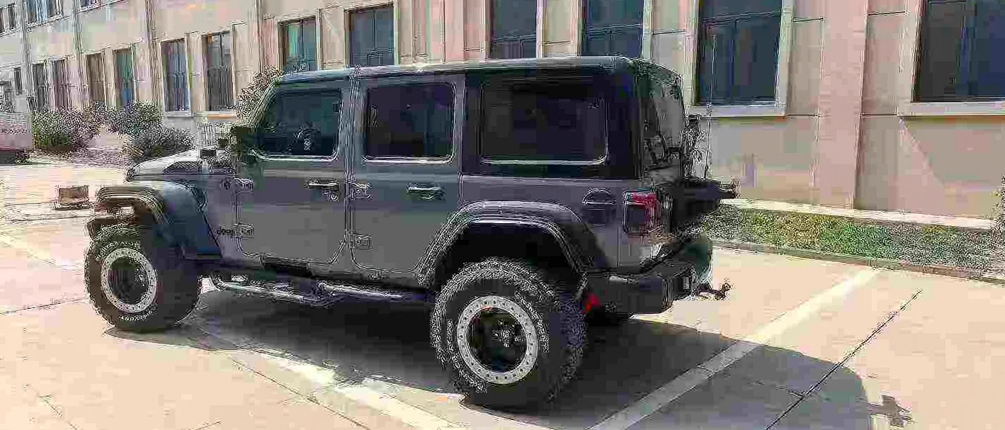 Jeep牧马人 后面外观一