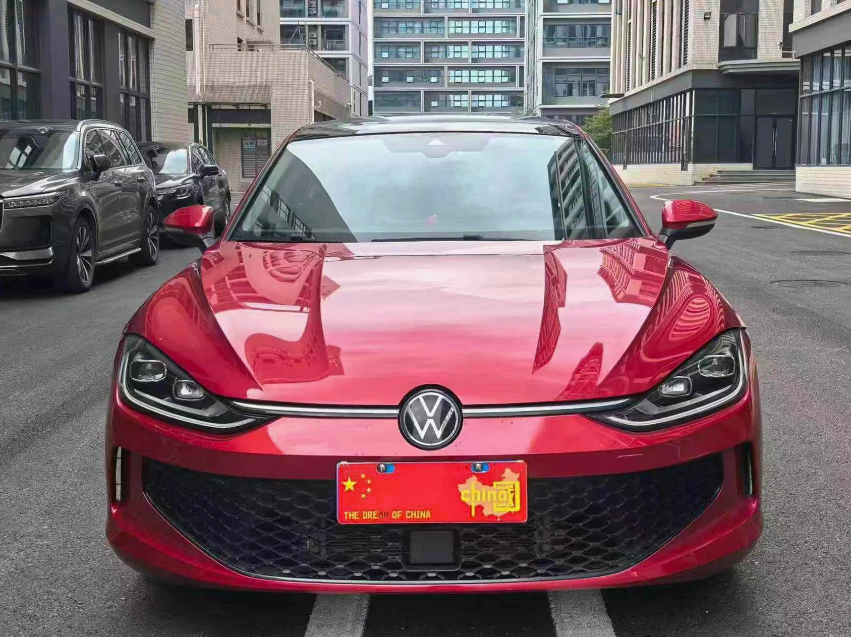大众凌渡 正面外观二