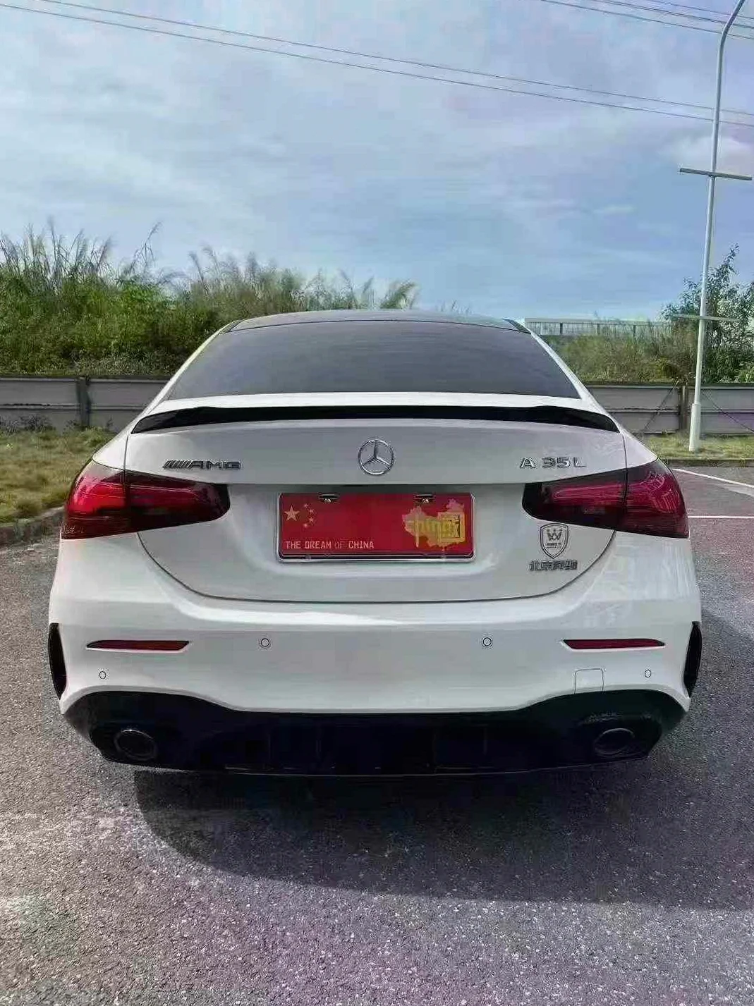 奔驰AMG 内饰后排