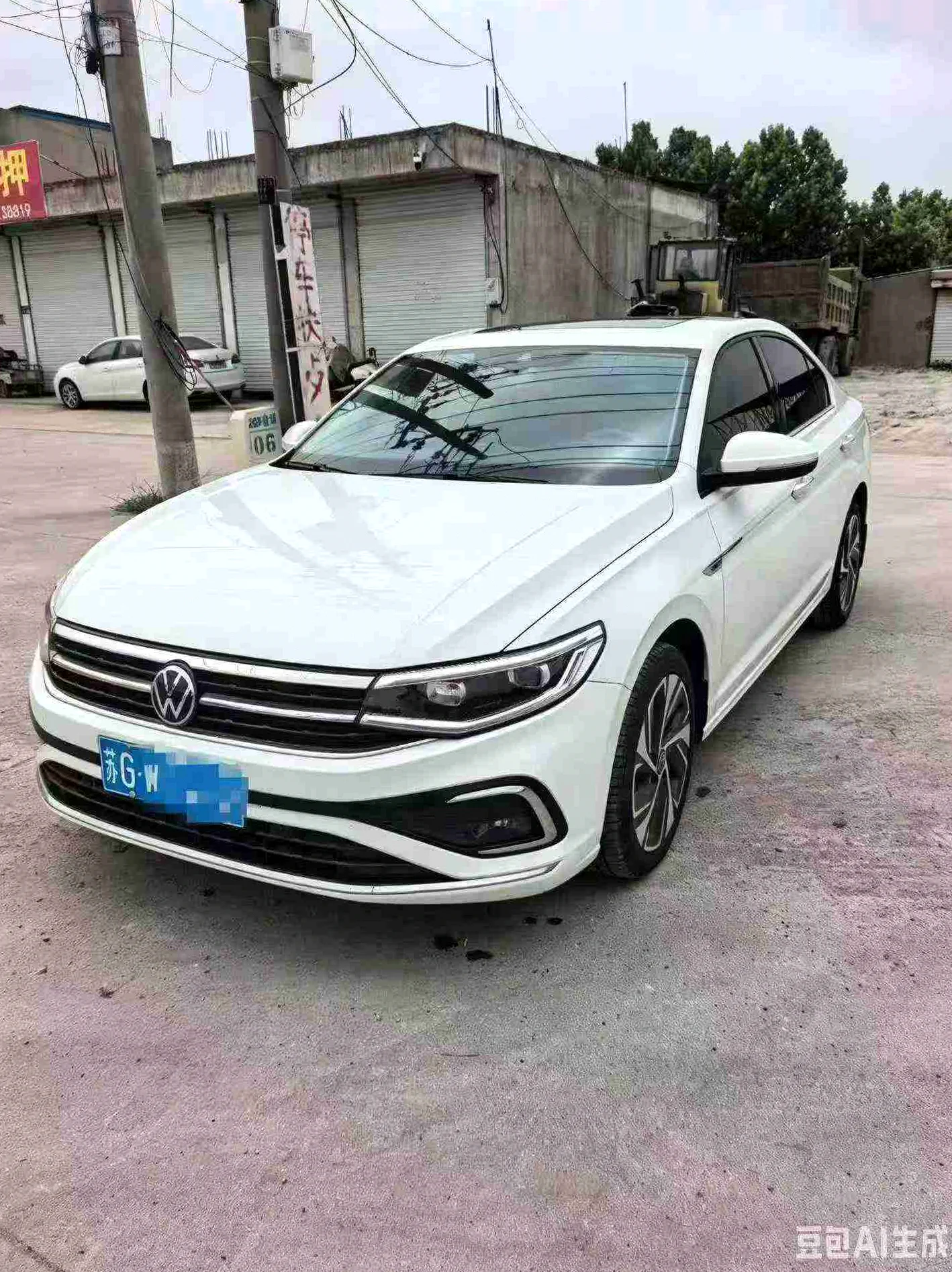 大众宝来 正面外观二