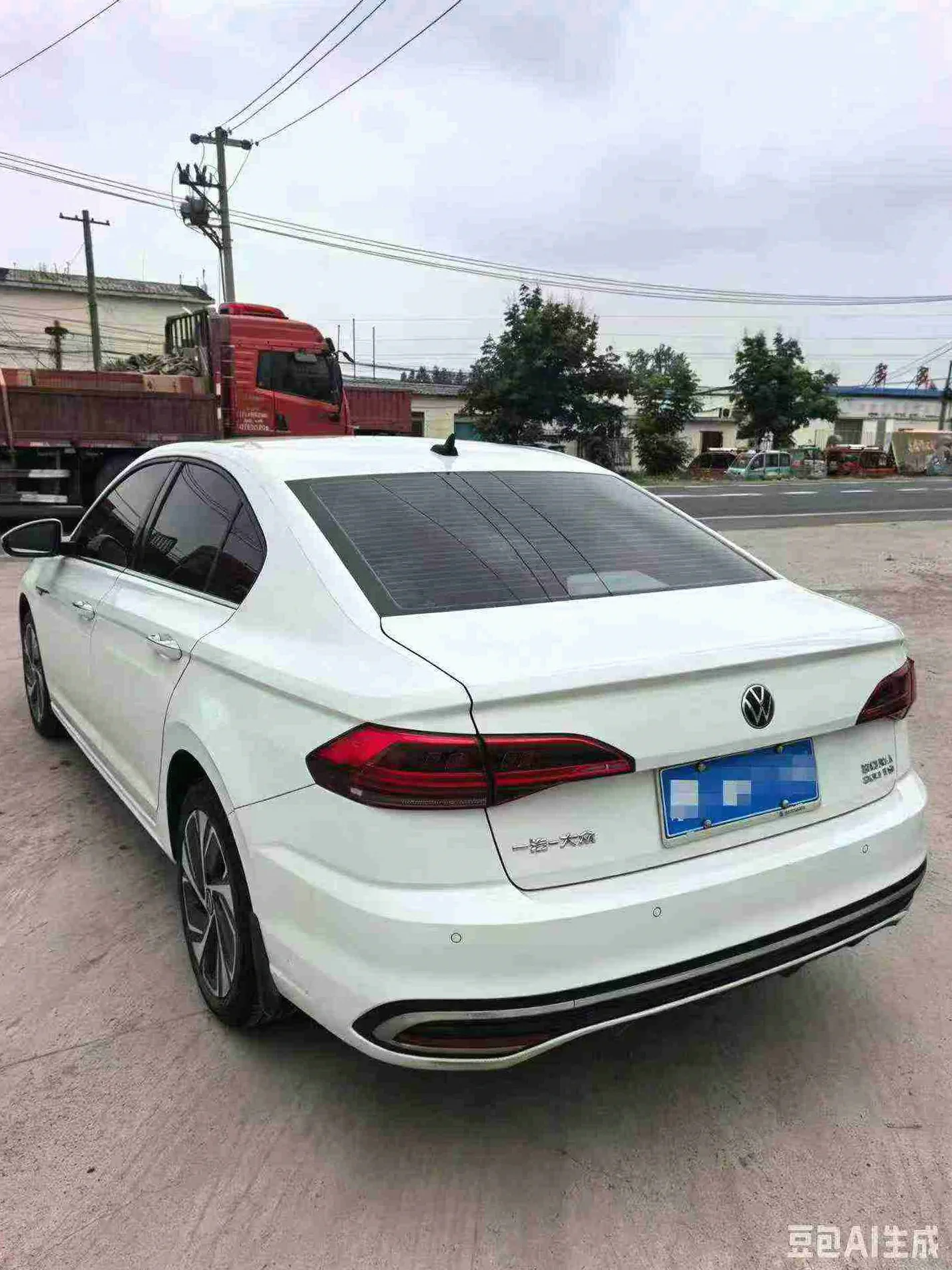 大众宝来 后面外观二