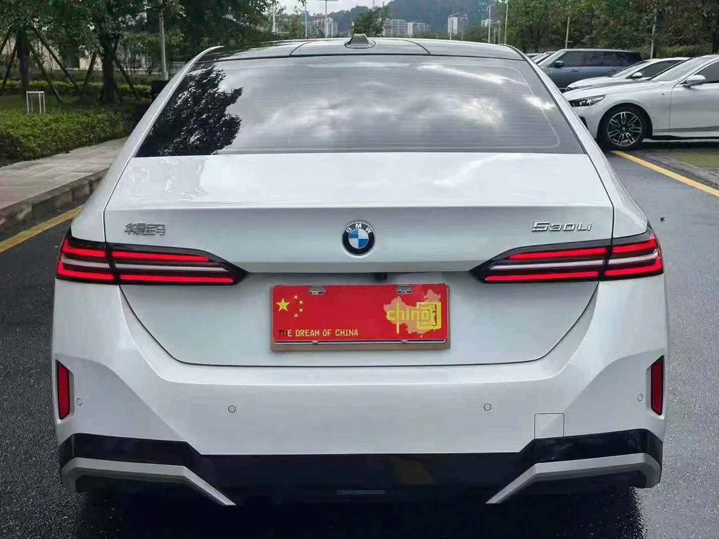 宝马5系 后面外观二