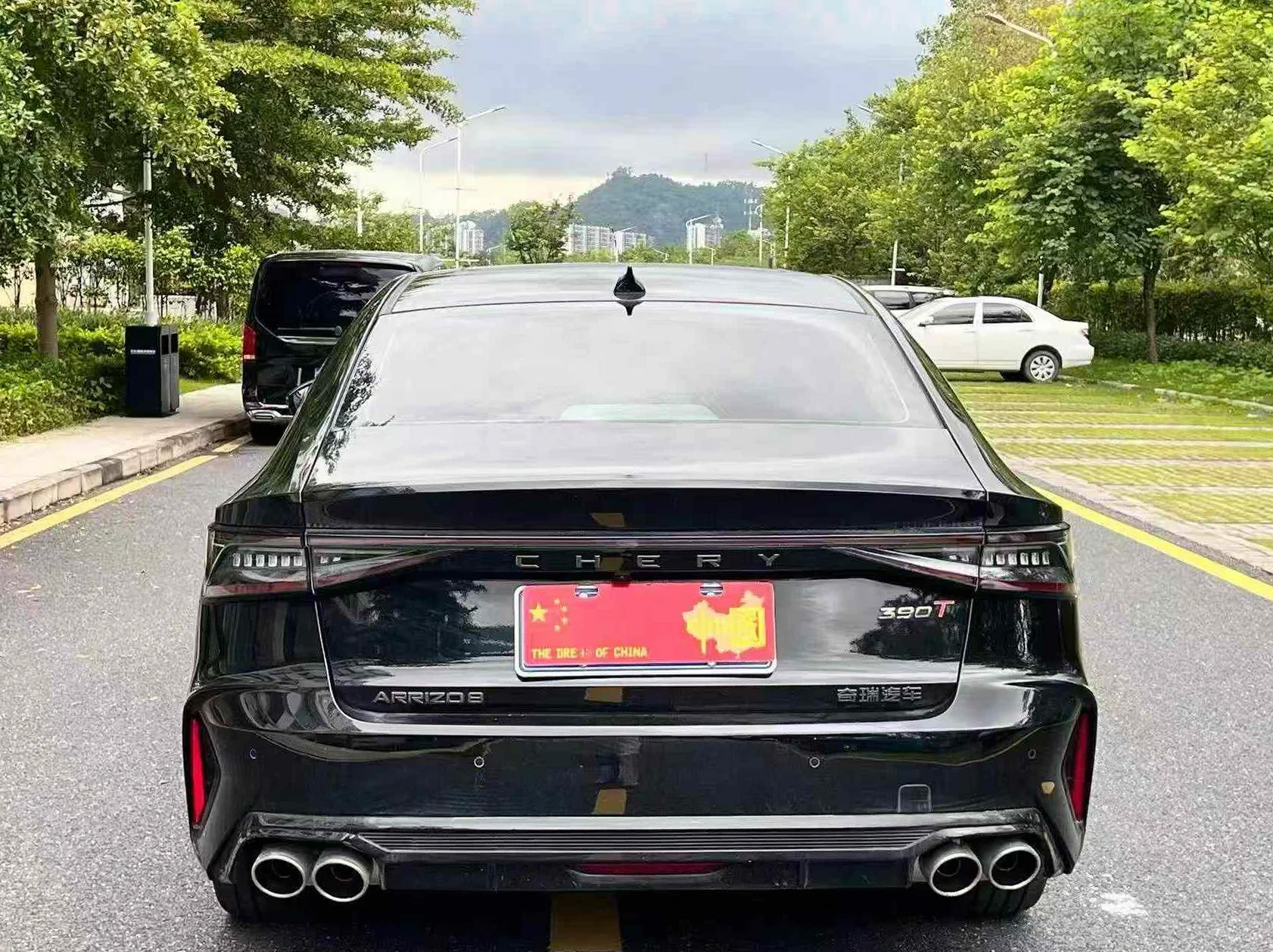 奇瑞艾瑞泽 后面外观二