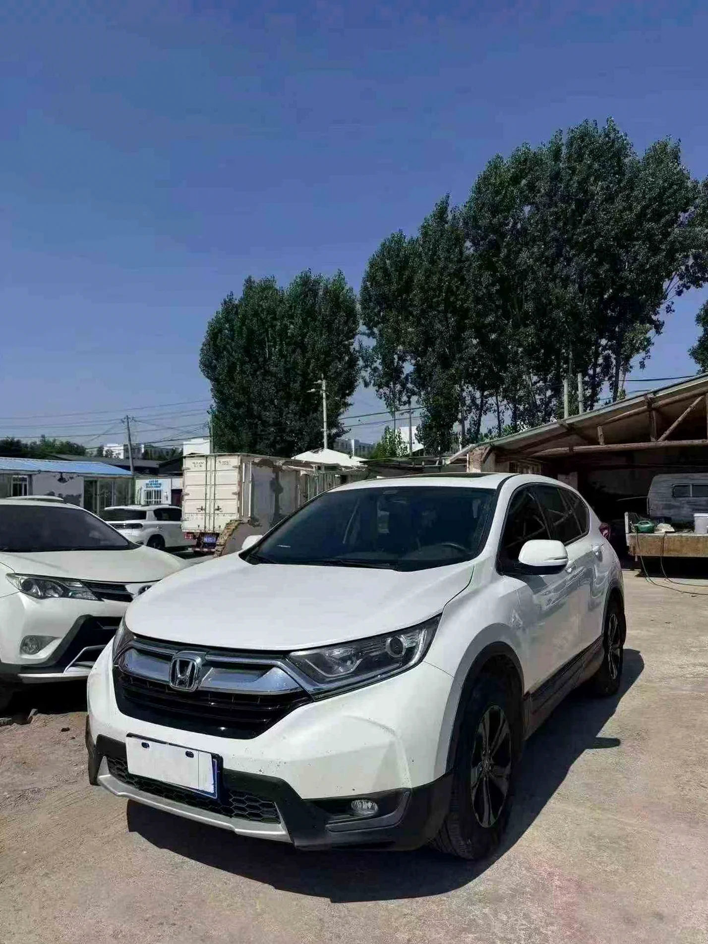本田CRV 正面外观二