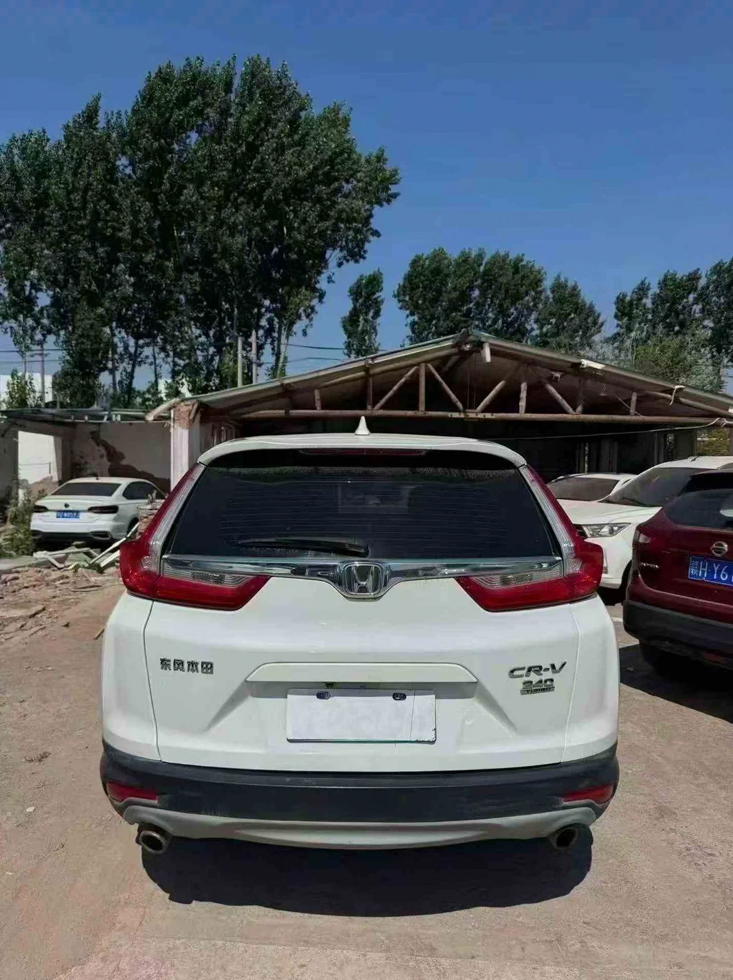 本田CRV 后面外观三