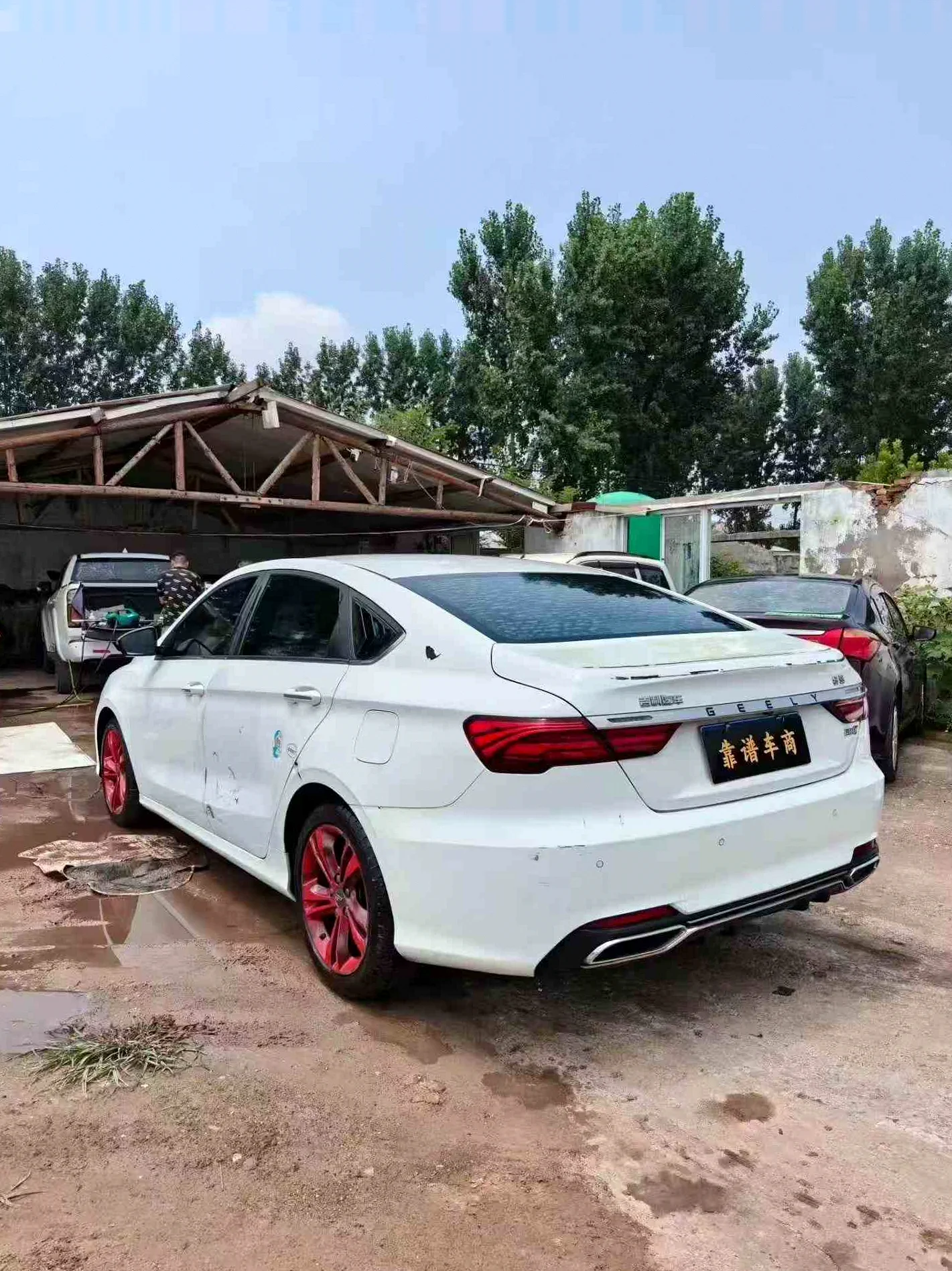 吉利缤瑞 正面外观二