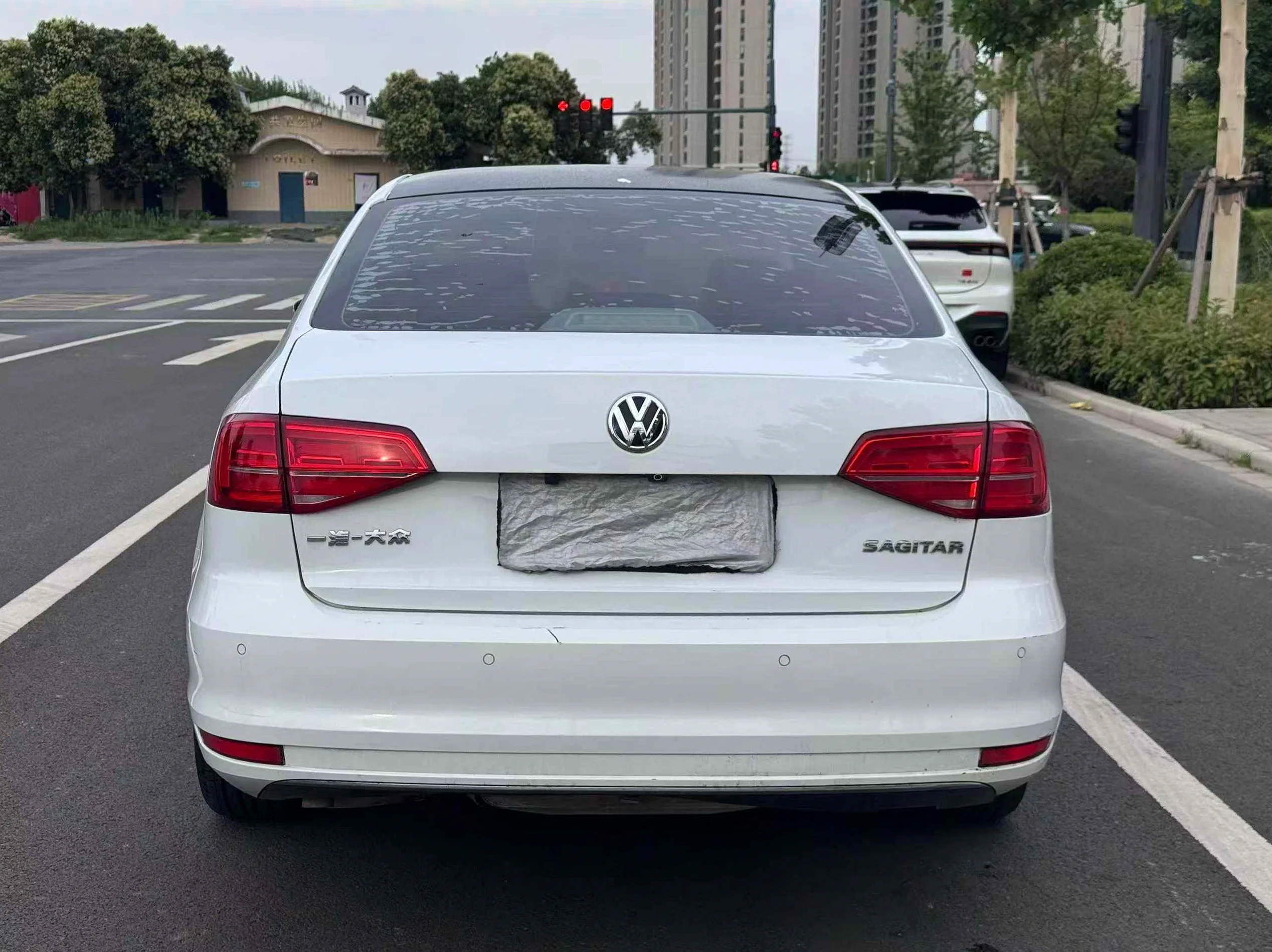 大众速腾 后面外观二