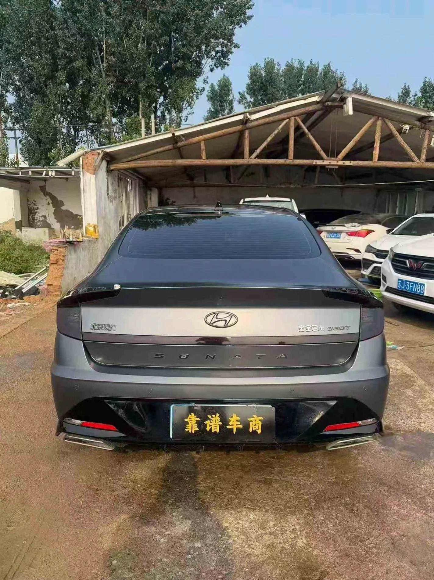 现代索纳塔 驾驶室