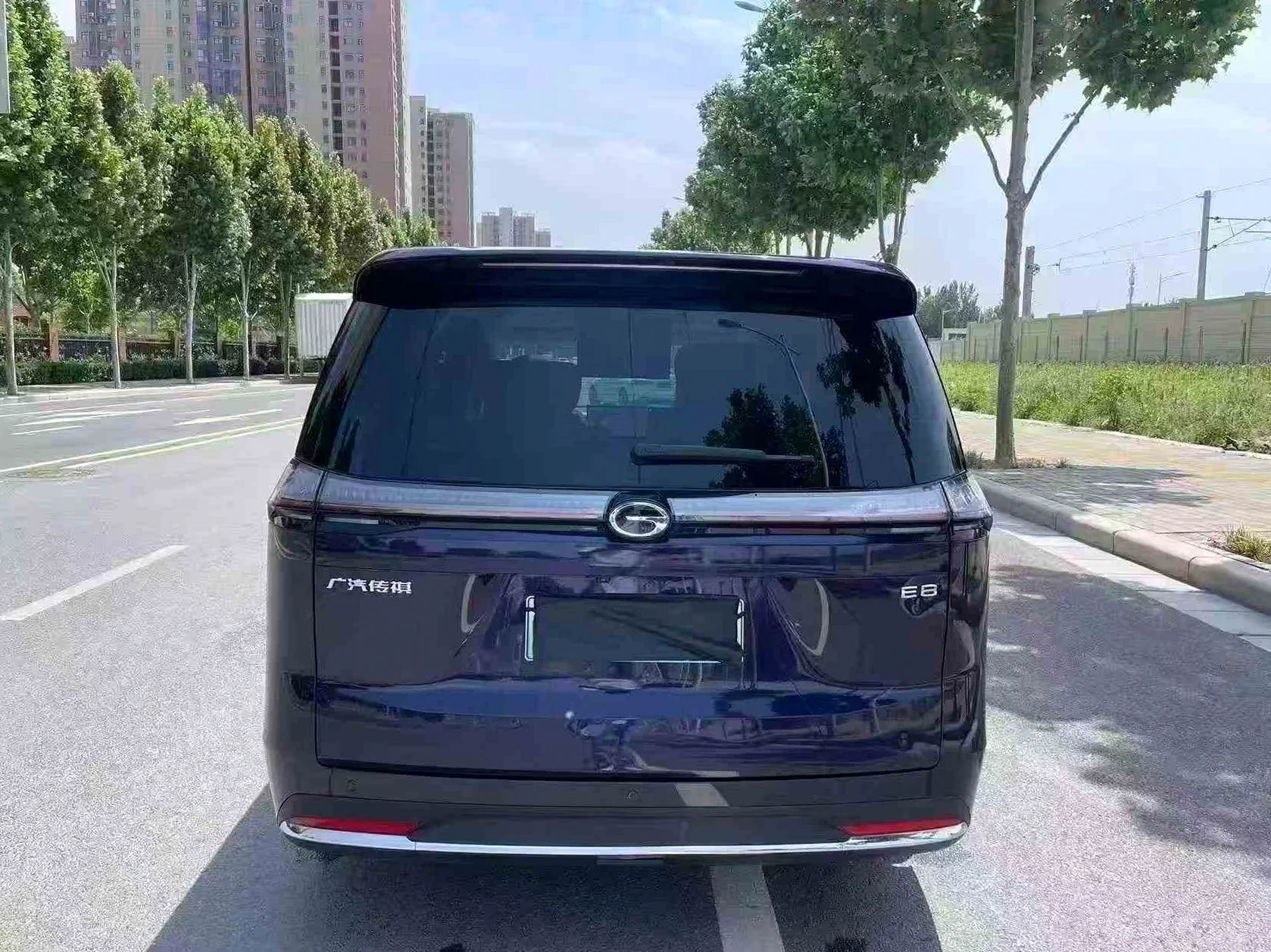 传祺E8 后面外观二