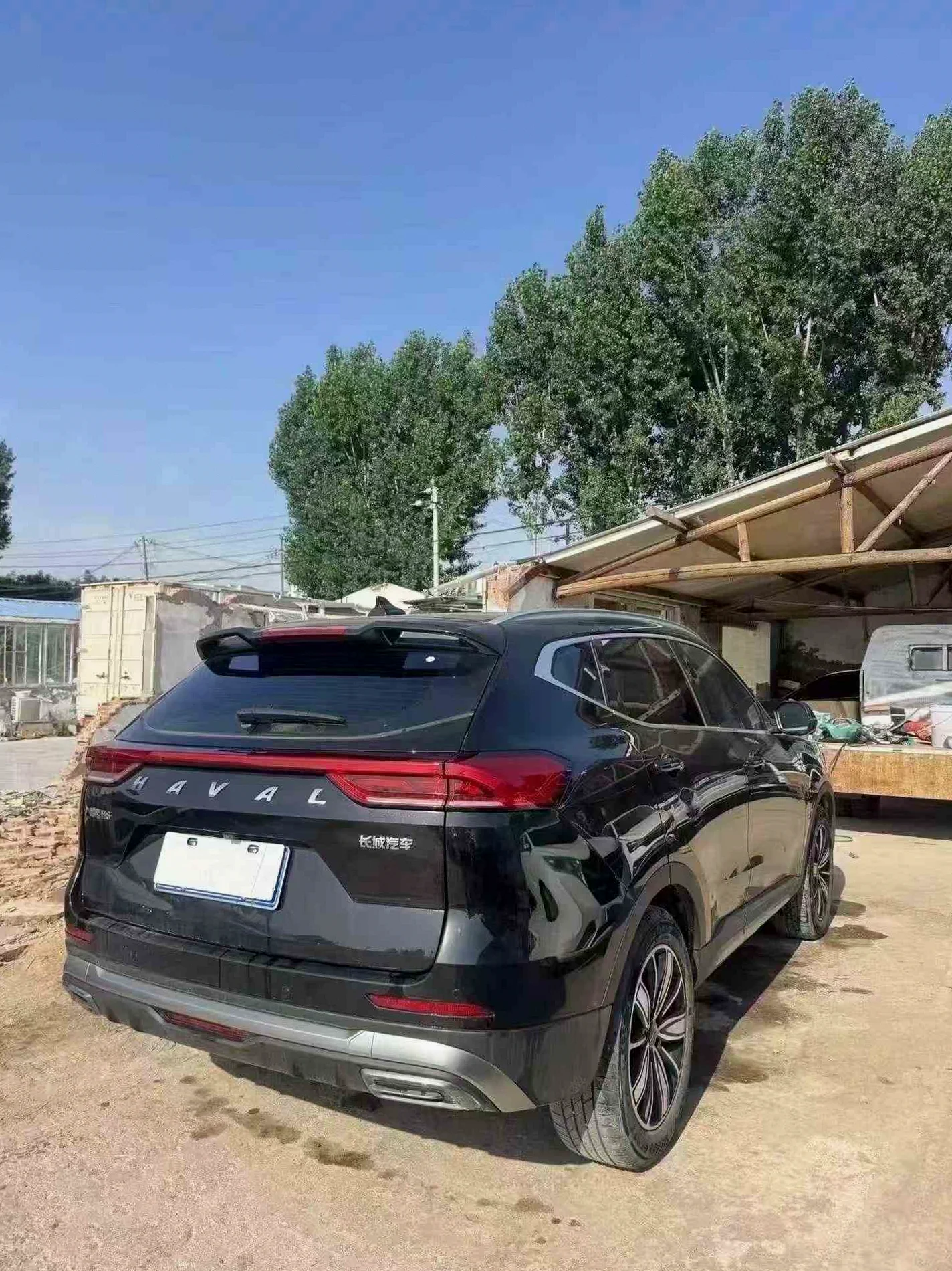 哈弗H6 后面外观一
