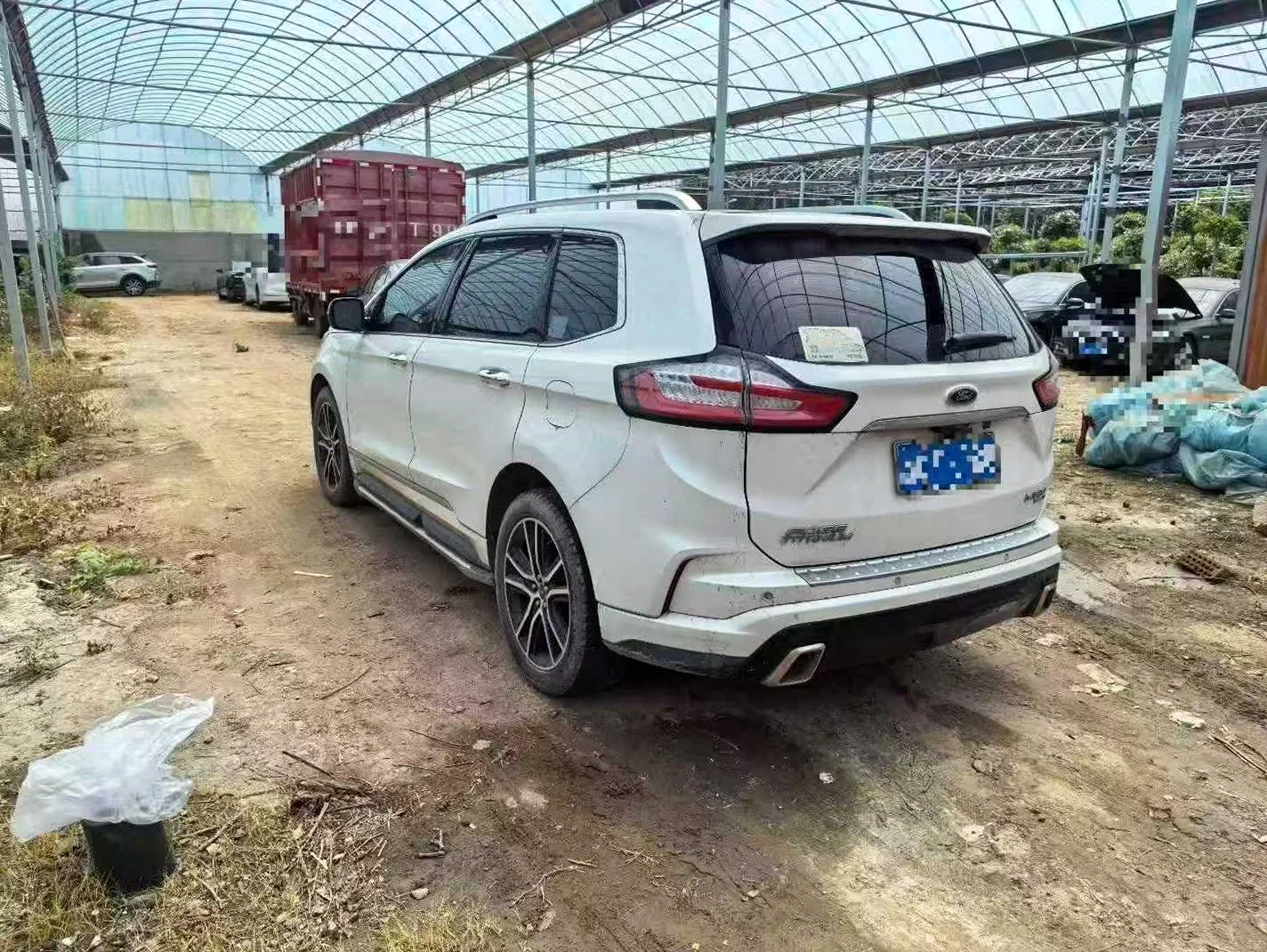 福特锐界 内饰后排