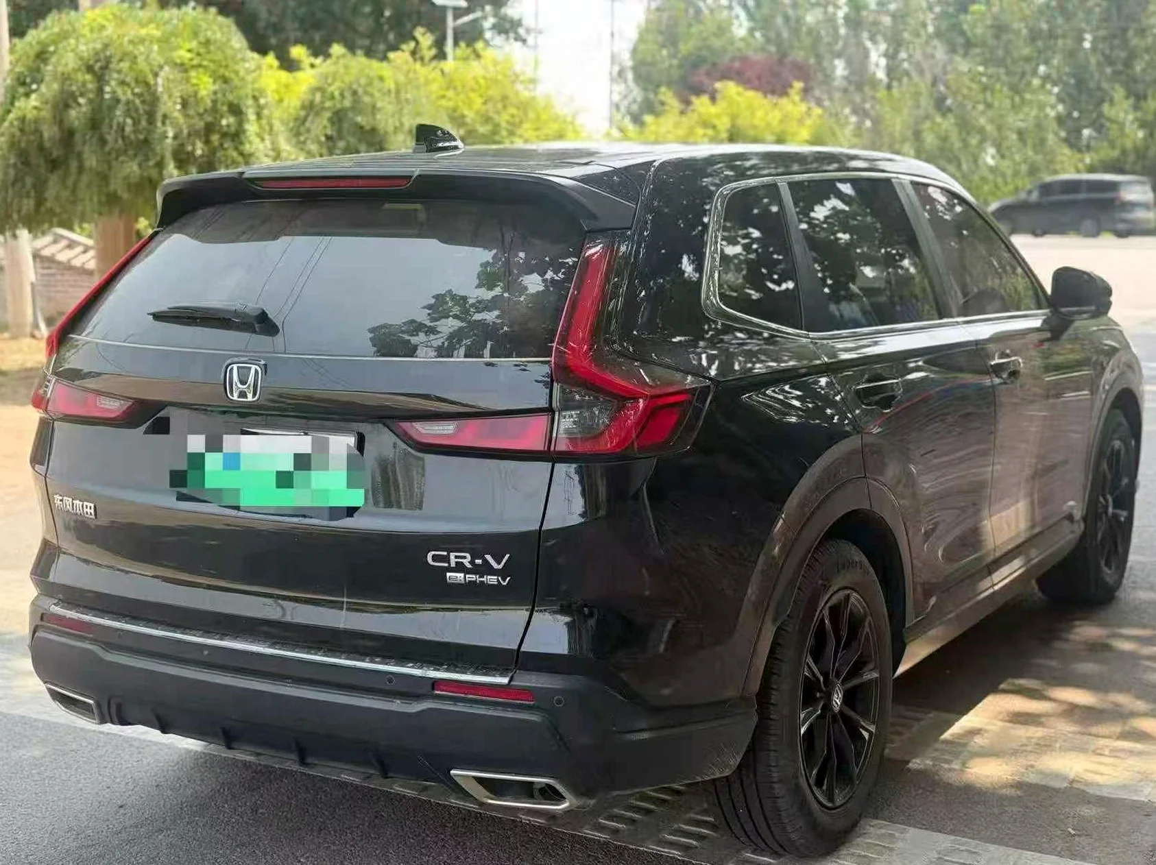 本田CRV 后面外观二